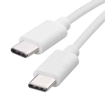  EMOS USB-C 2.0 / USB-C 2.0, 1 m nabíjecí a datový kabel, bílý SM7027W 2335076013
